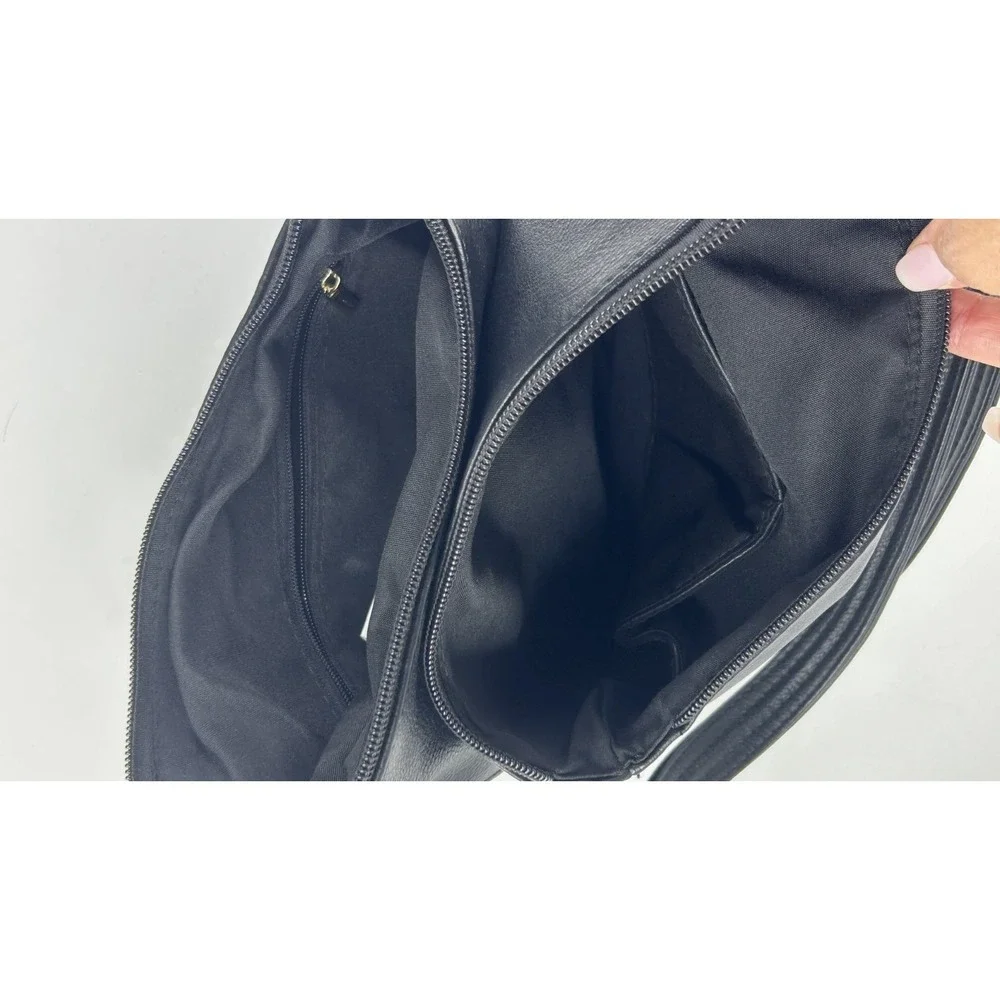 Bulldog Cases Conceal & Carry Black Crossbody Purse BDP-030 w/Holster & FOB NWOT